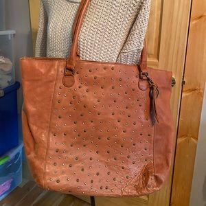 FRYE AND CO. Hallie Tote, Cognac